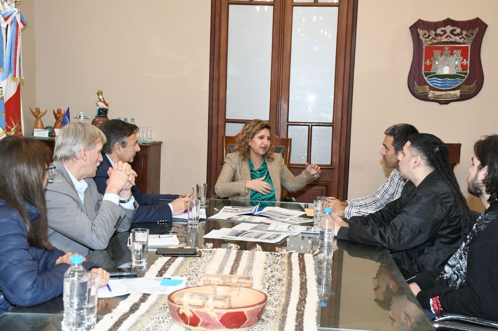 000001111.jpg La intendente Fuentes recibió a la Asociación de Skateboarding para trabajar en el proyecto de la nueva pista para este deporte