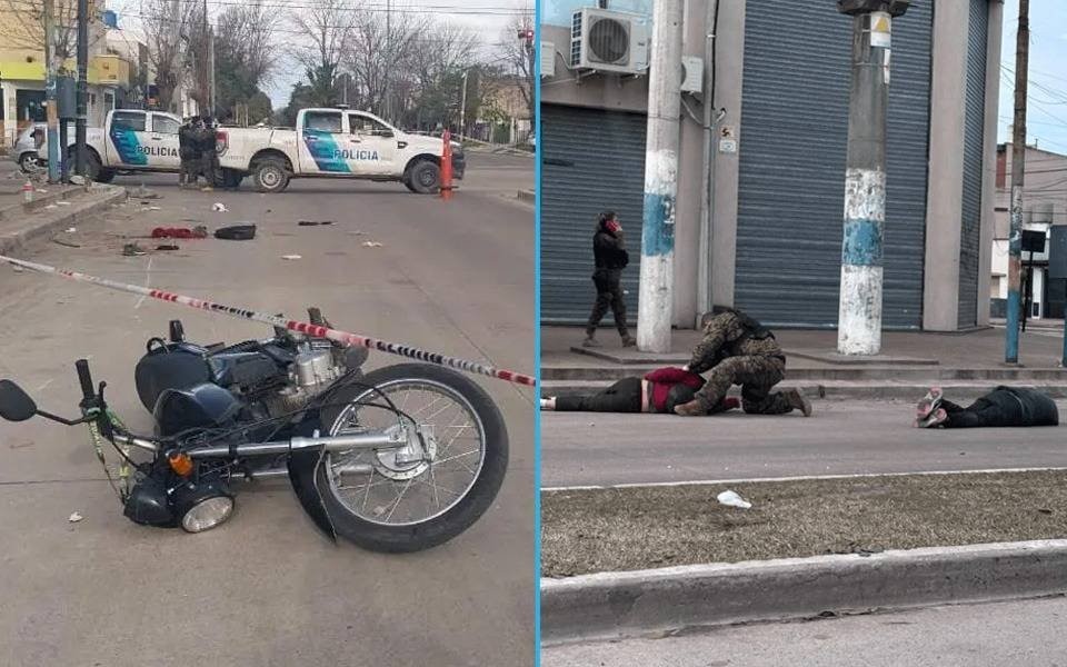 La Plata: Murió un motociclista que huía de la Policía