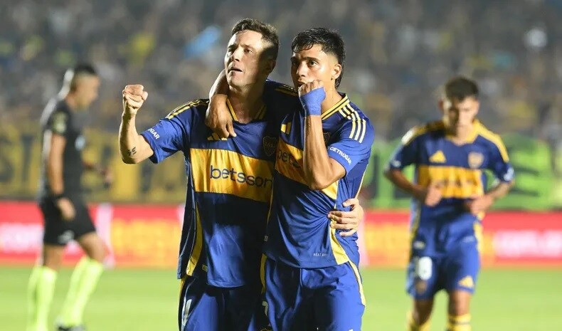 Sin esfuerzo, Boca goleó 5-0 a Argentino de Monte Maíz por la Copa Argentina