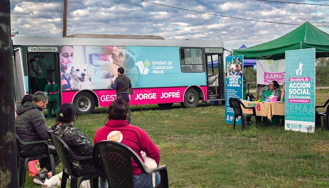 002.jpg Con más de 300 atencionesen el Lote Rural N° 33, el castramóvil municipal tuvo su anhelado estreno