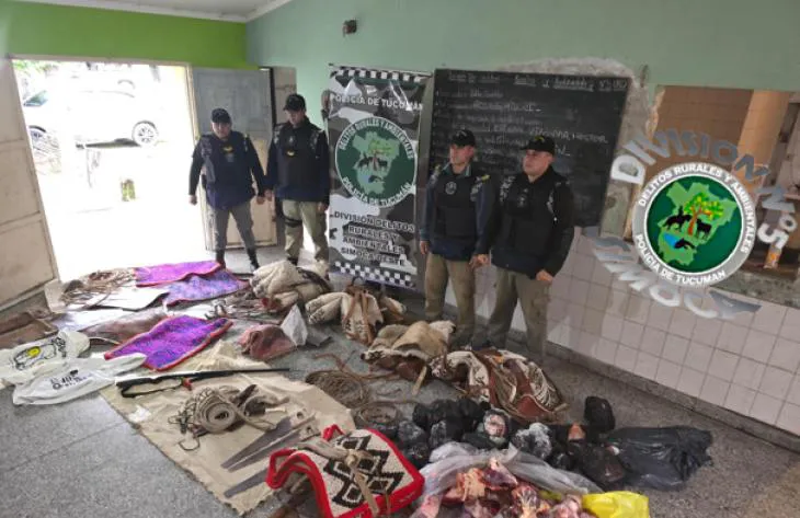 De terror: Secuestran carne faenada ilegalmente en Tafí del Valle