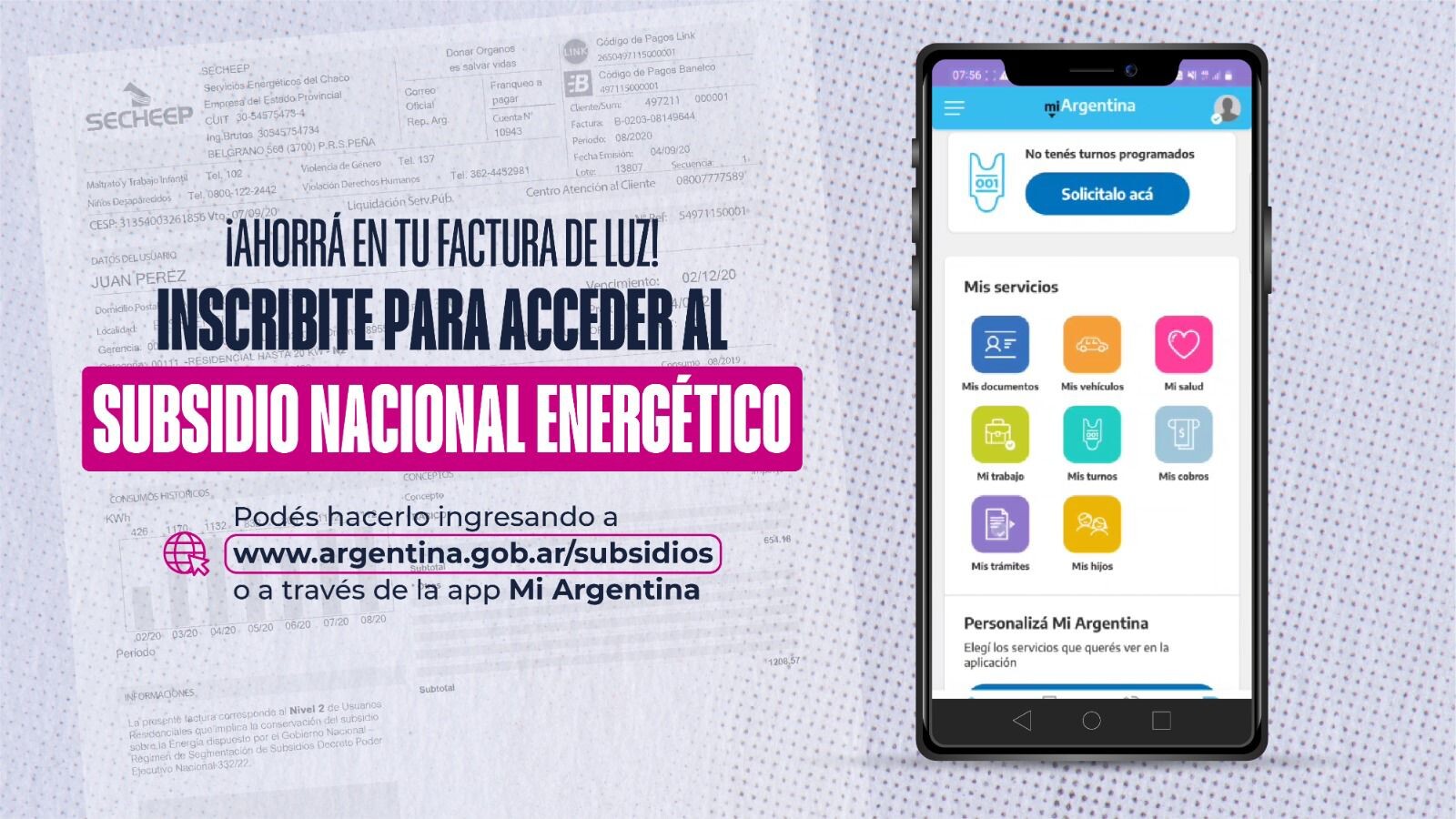 Ante la llegada del verano y los consumos elevados SECHEEP REITERA LA IMPORTANCIA DE ADHERIRSE AL SUBSIDIO NACIONAL PARA MITIGAR LOS COSTOS DE LA LUZ