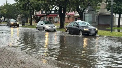 Lo que dejo la fuerte tormenta de ayer domingo en Santa Fe