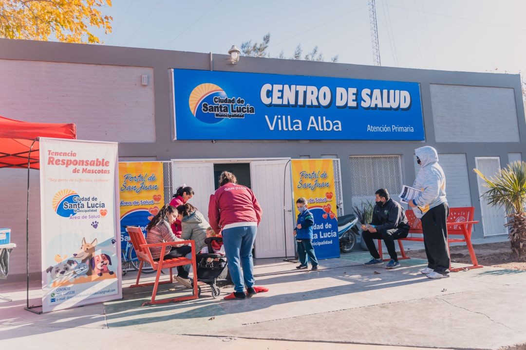 El municipio de Santa Lucia sigue brindándole el nuevo servicio kinesiología Respiratoria en tu Barrio a sus vecinos.