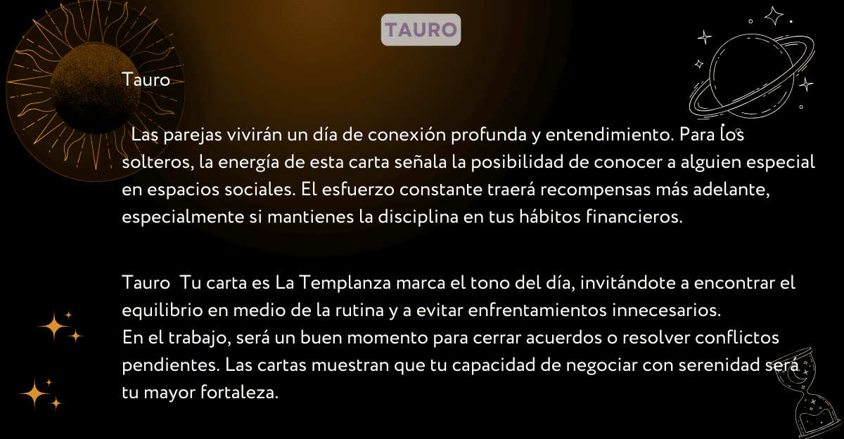 Descubre qué dicen las cartas del tarot y la astrología para tu signo. Descubre qué dicen las cartas del tarot y la astrología para tu signo.