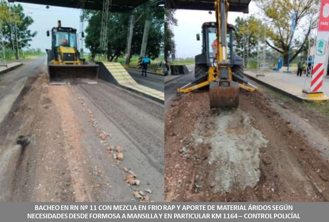 02.jpg El Distrito 22 de Vialidad Nacional solicitó a la Justicia más tiempo para reparar los puntos críticos de las rutas de Formosa