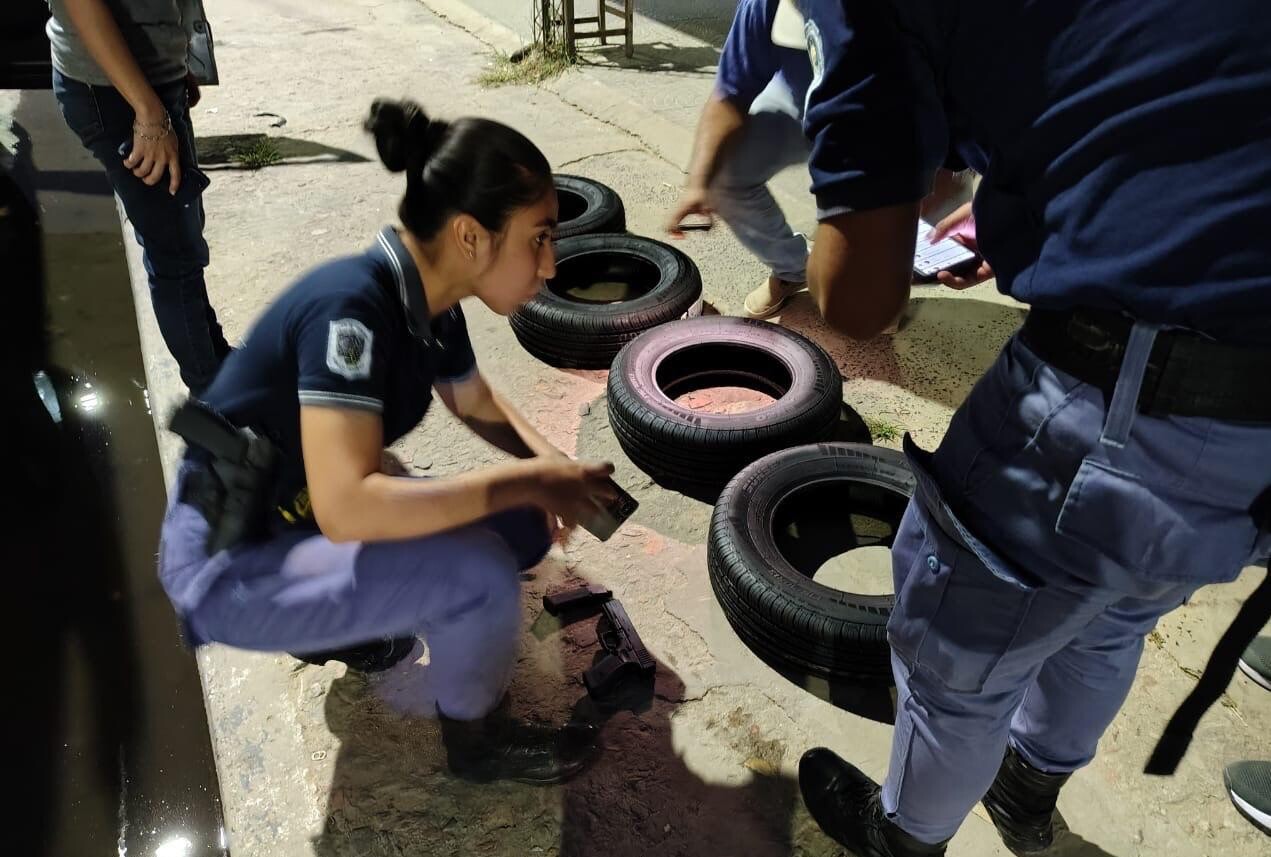 Clorinda: robaba cubiertas de una gomería y terminó detenido
