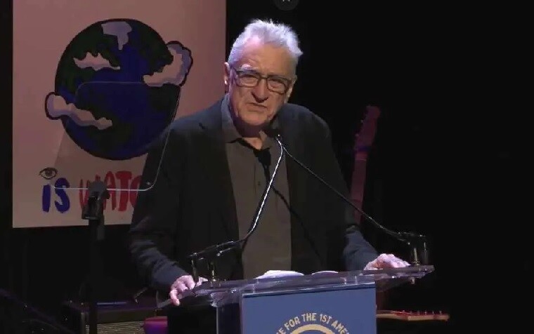 De Niro: «Amar a nuestro país empieza a ser como una esposa que ama a su esposo abusador»