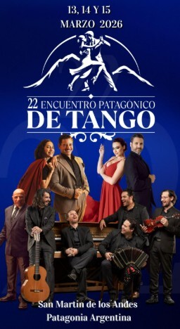 San Martín de los Andes será sede del 22° Encuentro Patagónico de Tango