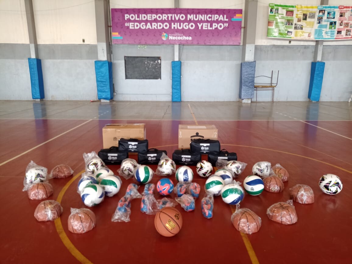 Con la llegada de nuevo material y equipamiento, comenzaron las Escuelas Deportivas Municipales 2026