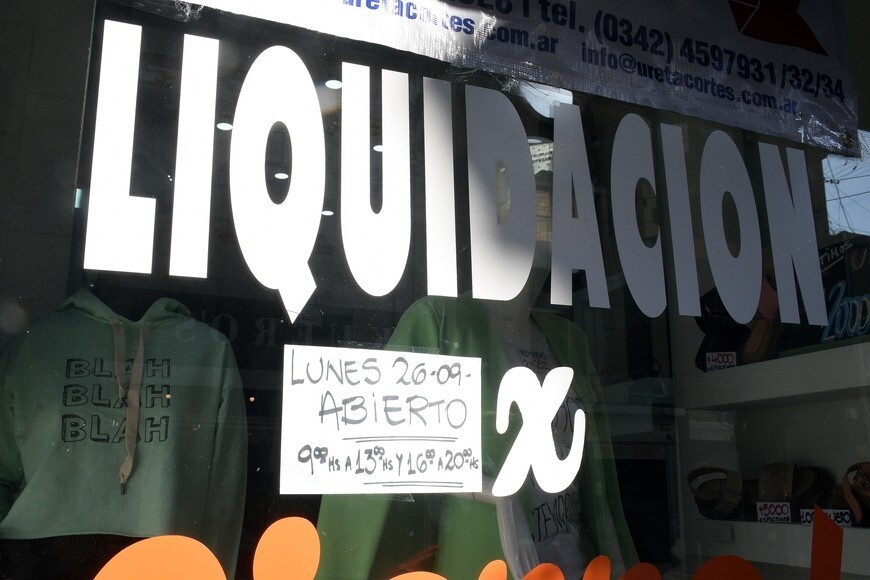 La difícil situación del comercio santafesino