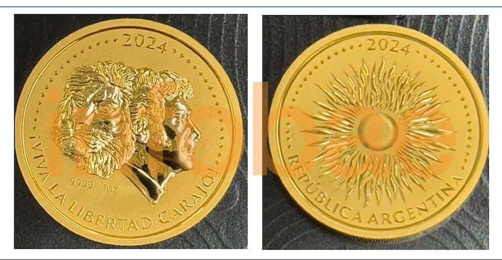 06-1-2-678x381.jpg Más negocios paralelos entre Novelli y los Milei: monedas de oro con la cara del Presidente a 3.000 dólares cada una