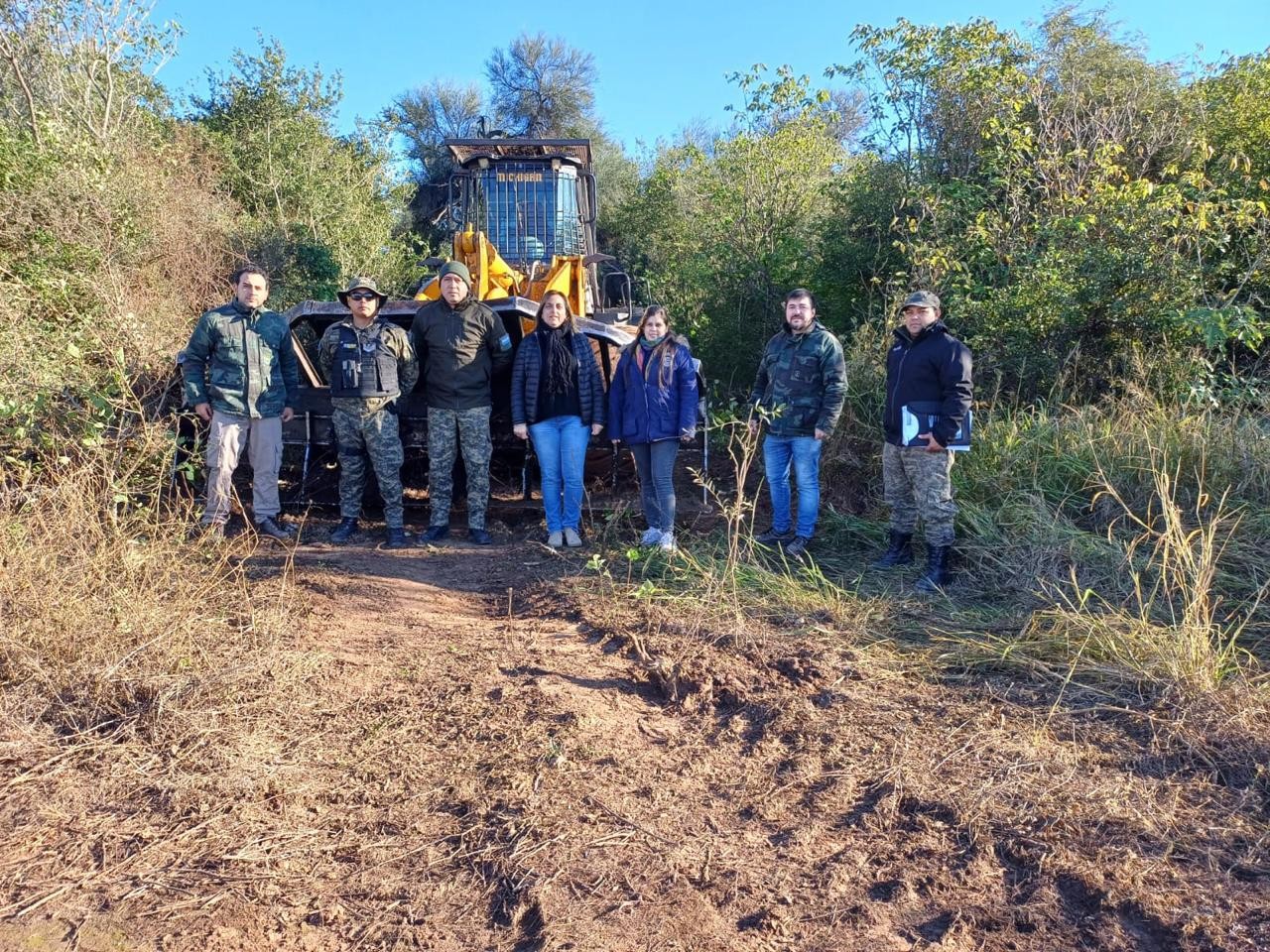 EXITOSO OPERATIVO CONTRA EL DESMONTE ILEGAL AL SUR DE PINEDO