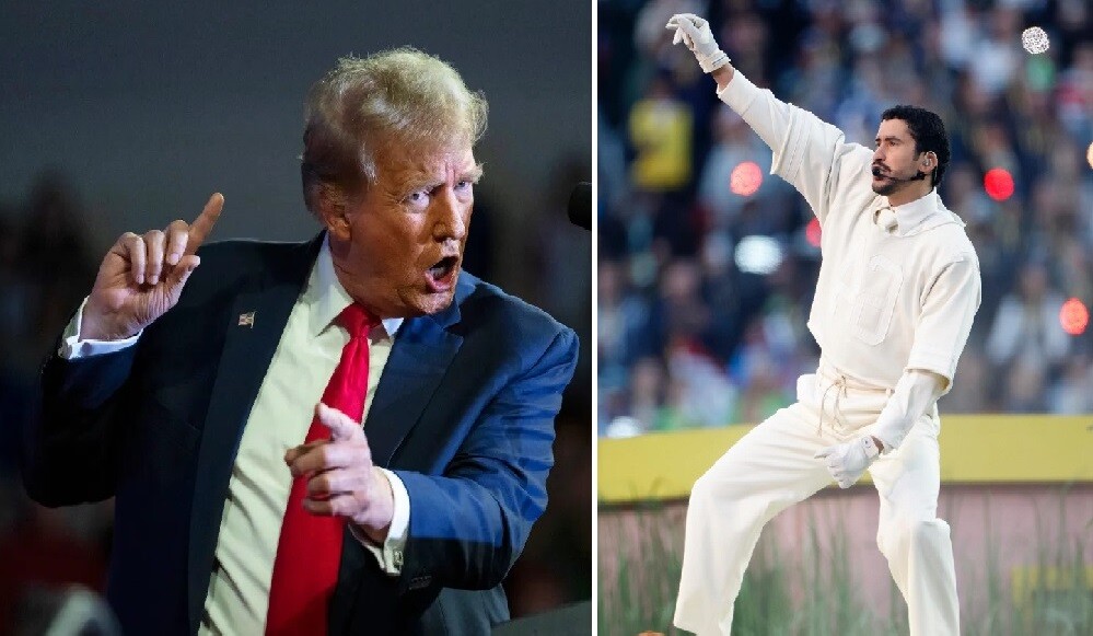 Trump estalló contra Bad Bunny por su show en el Super Bowl: “Es una bofetada a nuestro país”