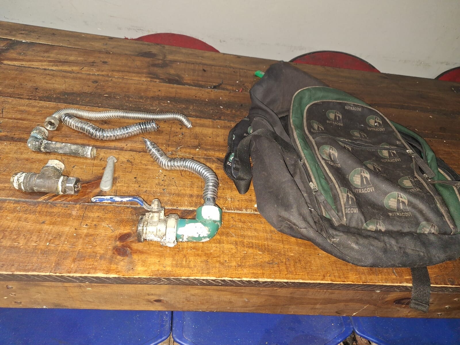 Actitud sospechosa y robo frustrado