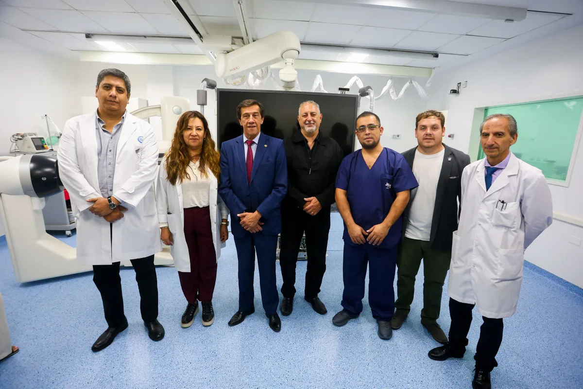 Sadir visitó hospitales y destacó inversiones en equipamiento de alta complejidad