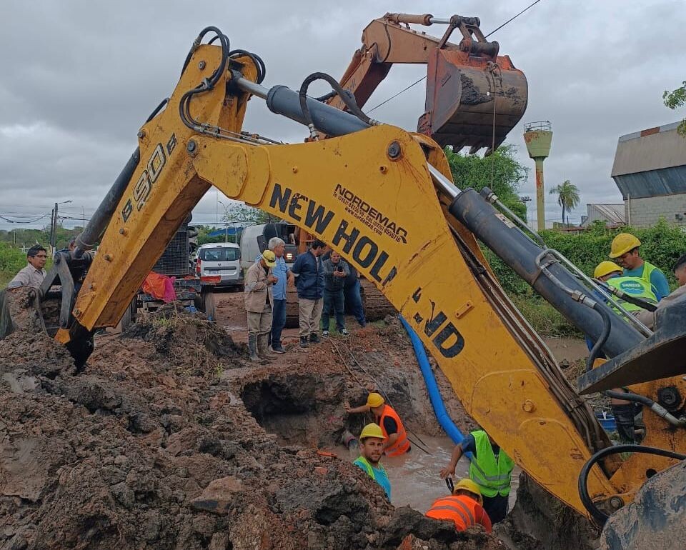SAMEEP REPARÓ EL ACUEDUCTO COLONIA BENÍTEZ – MARGARITA BELÉN Y NORMALIZÓ EL SERVICIO