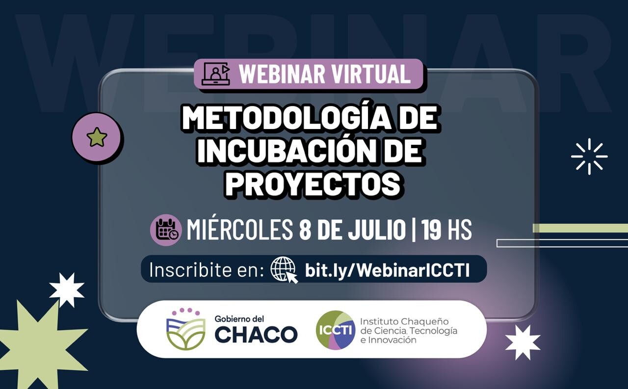 EL ICCTI BRINDARÁ UNA CAPACITACIÓN VIRTUAL PARA FORTALECER EMPRENDIMIENTOS TECNOLÓGICOS