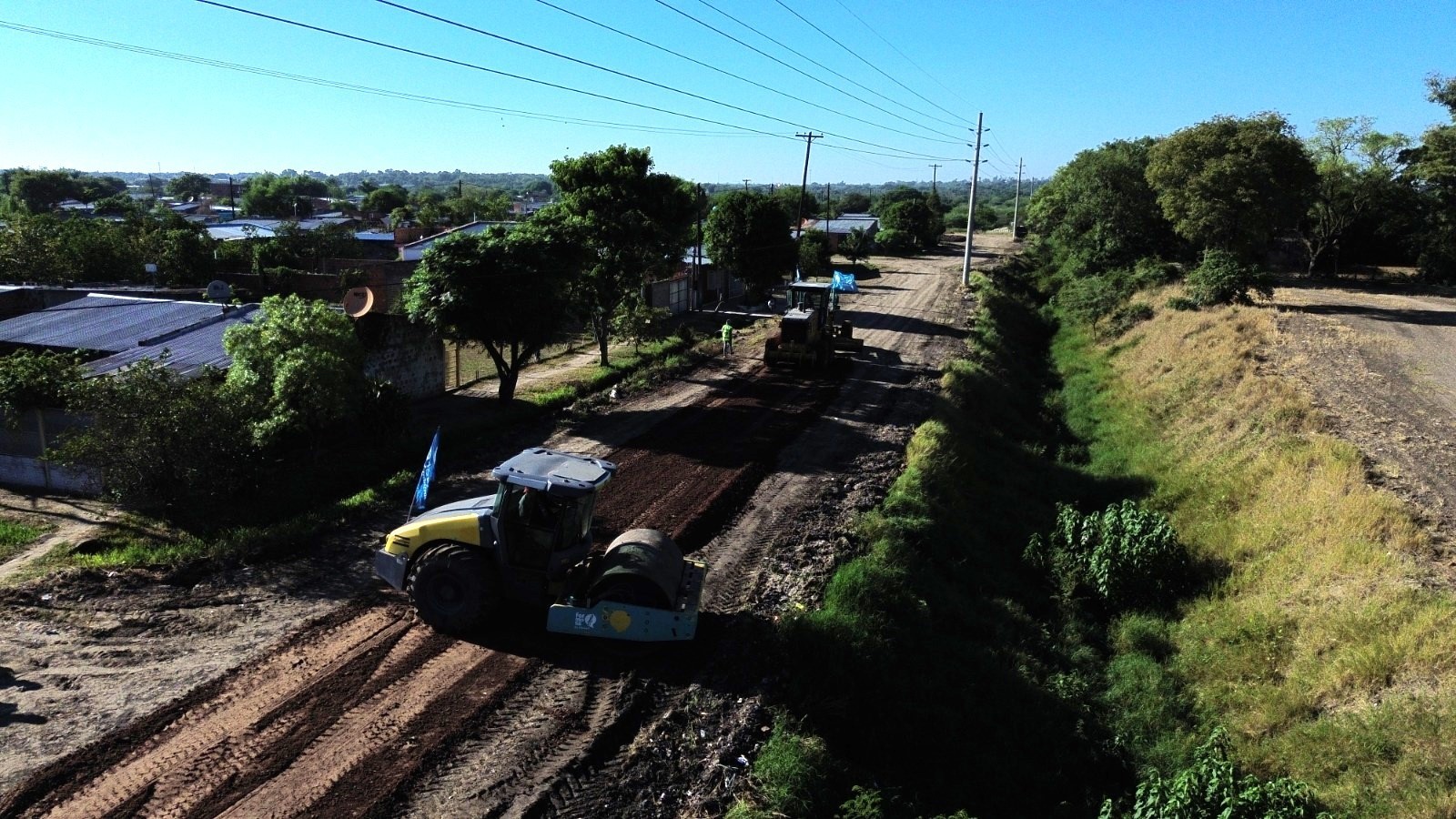 Barrio El Porvenir: El Municipio continúa sumando arterias enripiadas en toda la ciudad