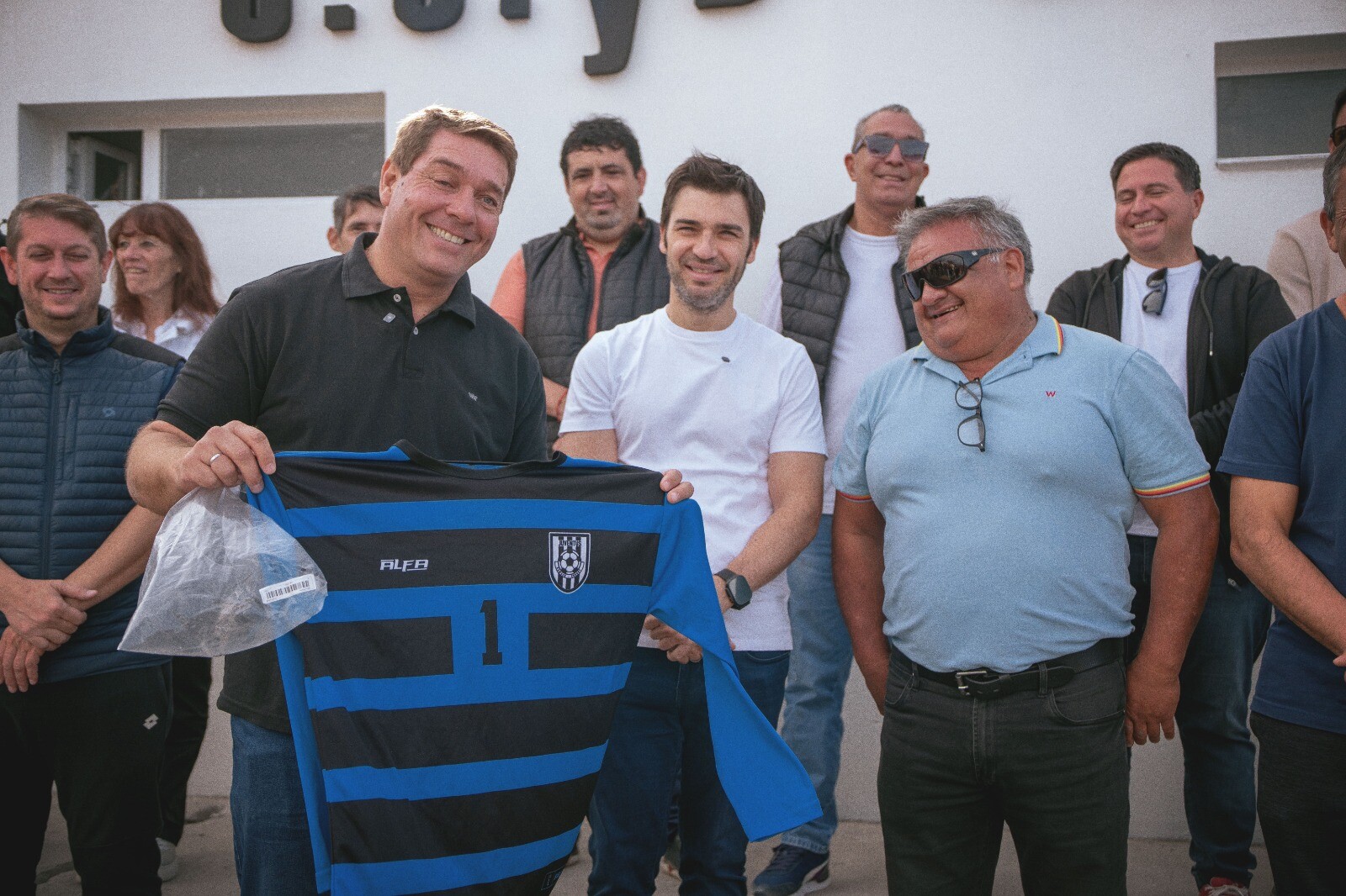 Rawson: El Intendente Biss acompaño la inauguración del Salón Usos múltiples del Club Social y Deportivo Juventus