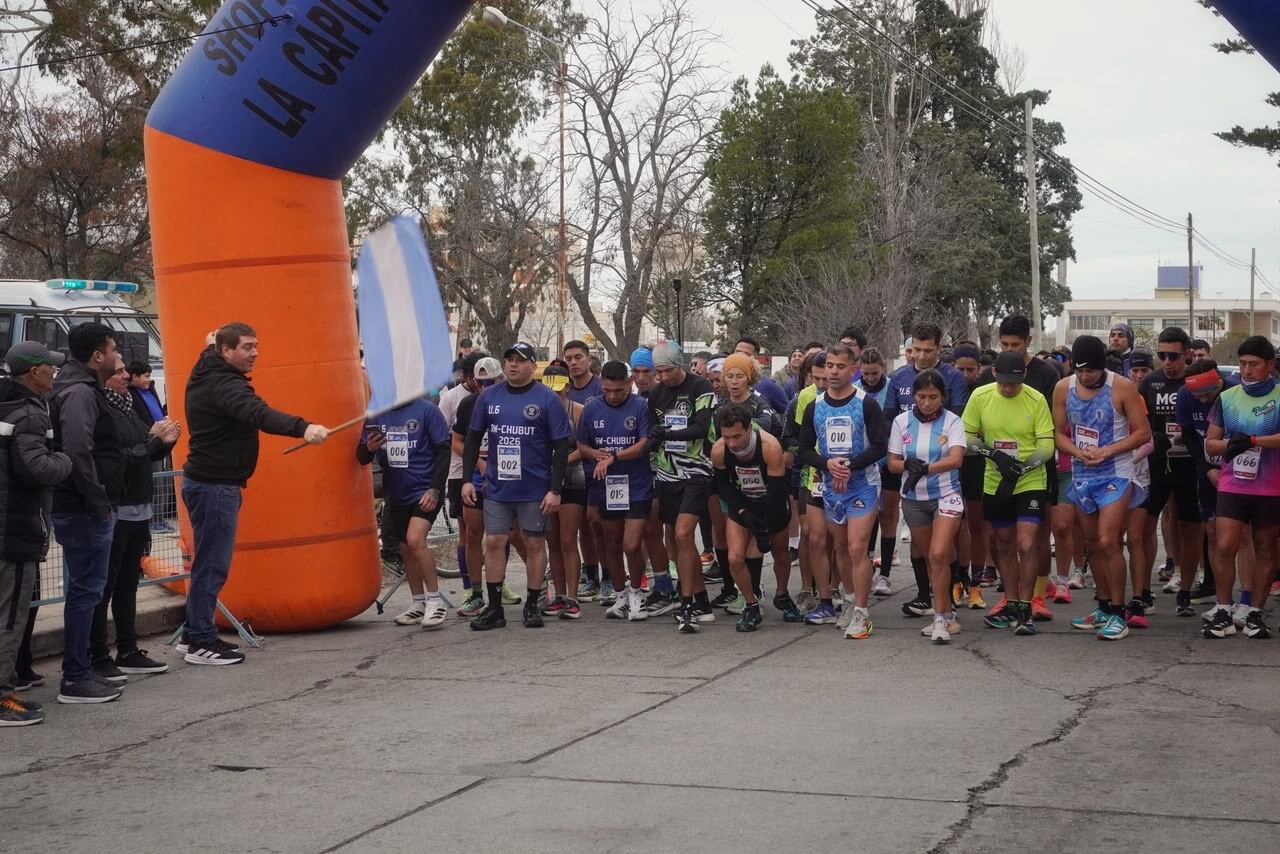 Con gran participación, Rawson recibió la 5.ª Maratón del SPF y el Torneo Municipal de Levantamiento Olímpico
