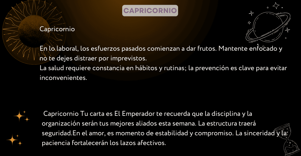 Descubre qué dicen las cartas del tarot y la astrología para tu signo. Descubre qué dicen las cartas del tarot y la astrología para tu signo.