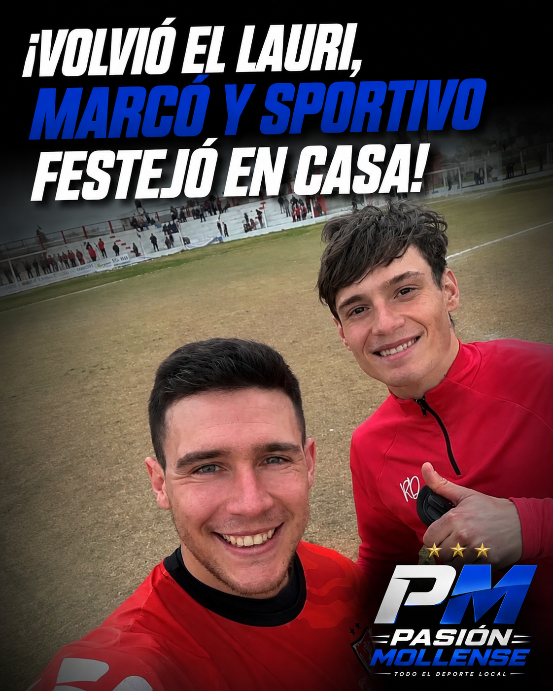 Volvió el Lauri, marco y Sportivo festejo en casa