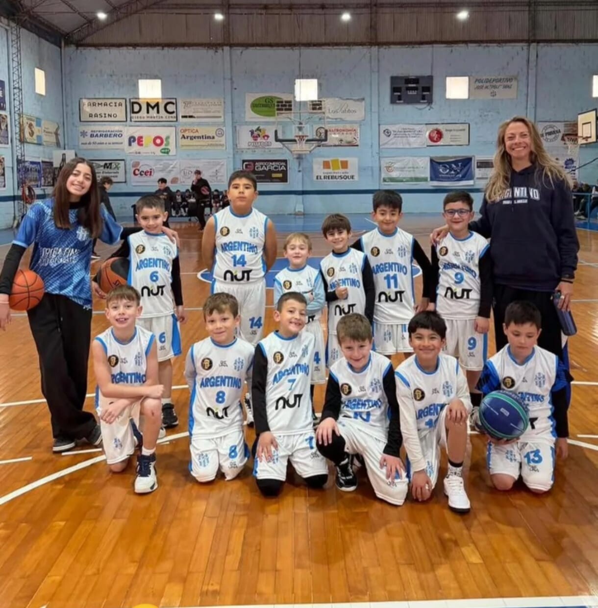 Básquet de Argentino: las formativas siguen sumando experiencia