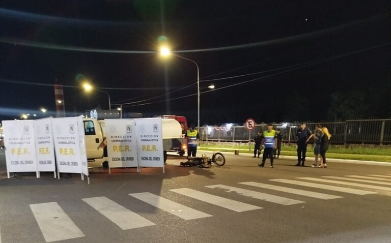 1000201187.jpg Identificaron al joven motociclista que falleció tras chocar con un camión