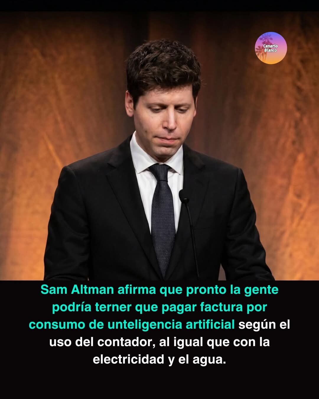 SAM ALTMAN AFIRMA QUE PRONTO LA GENTE DEBE PAGAR POR EL CONSUMO DE INTELIGENCIA ARTIFICIAL