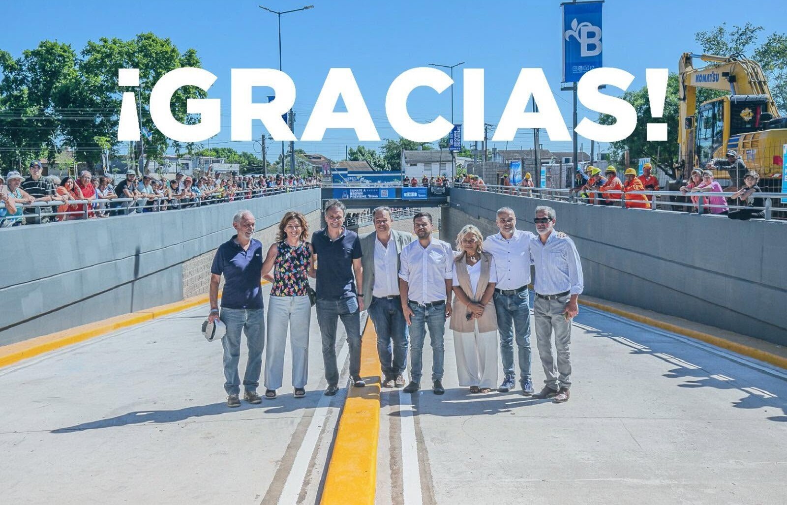 Túneles de Pasos Bajo Nivel de Longchamps y Calzada