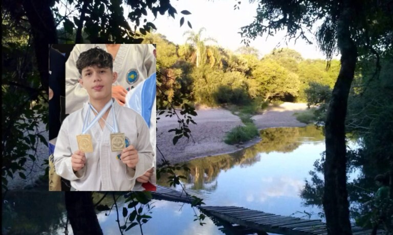 1000263074.jpg Murió un joven deportista concordiense tras ahogarse en un camping