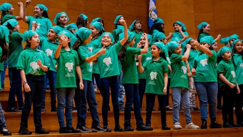 1000315172.jpg Un Coro Estelar: los niños de la UNSJ en un viaje musical por el universo