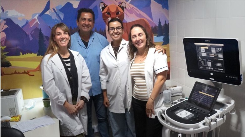 1000323339.jpg El Hospital Rawson cuenta con nuevo ecógrafo pediátrico