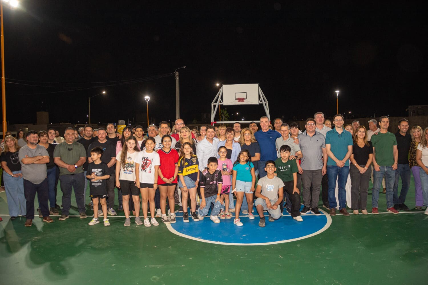 1000335231.jpg Santa Lucía inauguró un moderno polideportivo en el Barrio Brisas del Sauce