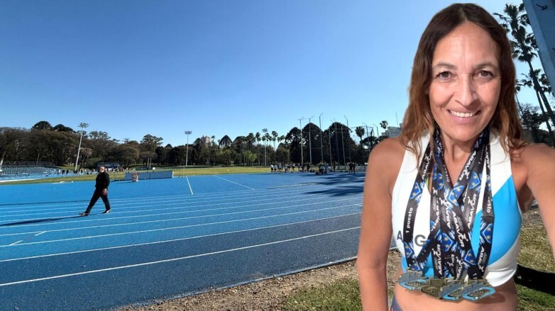 1000370779.jpg Atletismo: destacada actuación de Adriana Quiroga en Uruguay