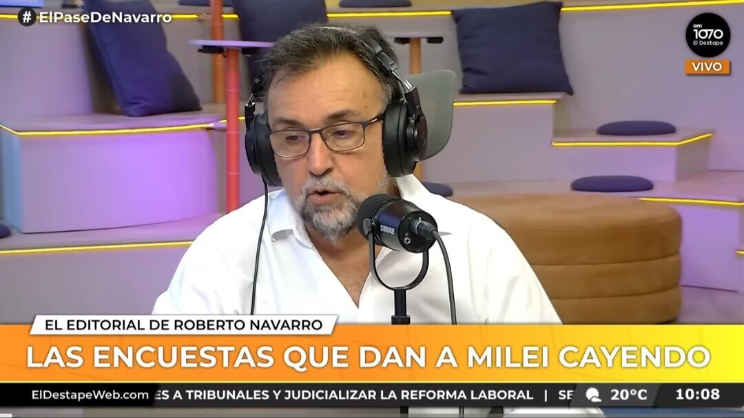 «LAS ENCUESTAS QUE DAN A MILEI CAYENDO»