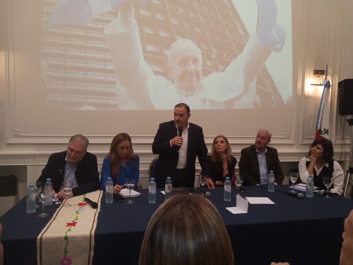 1000391365.jpg FEDERALISMO Y FE: Quintela y Tolosa Paz reivindicaron el legado social del Papa Francisco