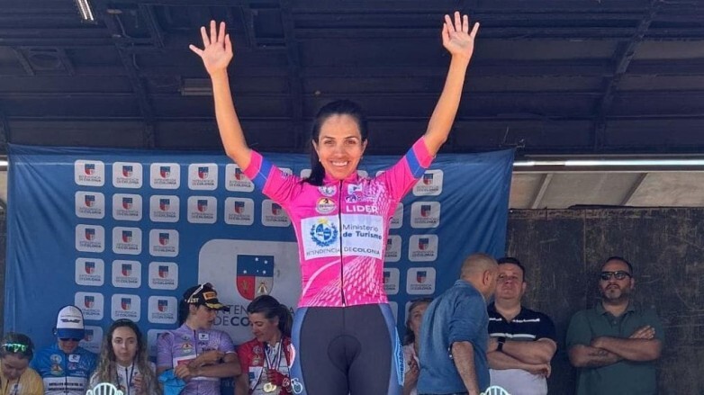 1000398004.jpg San Juan; Maribel Aguirre ganó el Tour Femenino Internacional de Uruguay
