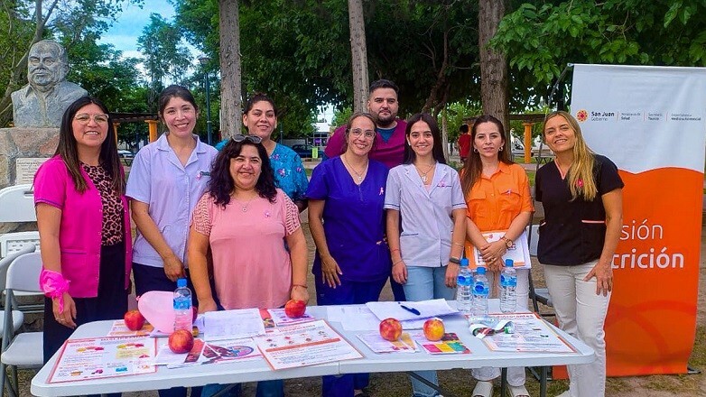1000404549.jpg Salud promovió la conciencia nutricional con actividades en centros de salud y plazas