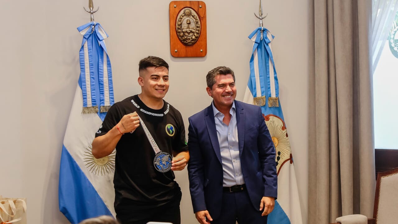 1000412311.jpg El sanjuanino obtuvo este premio en una competencia que se realizó en Camboriú.