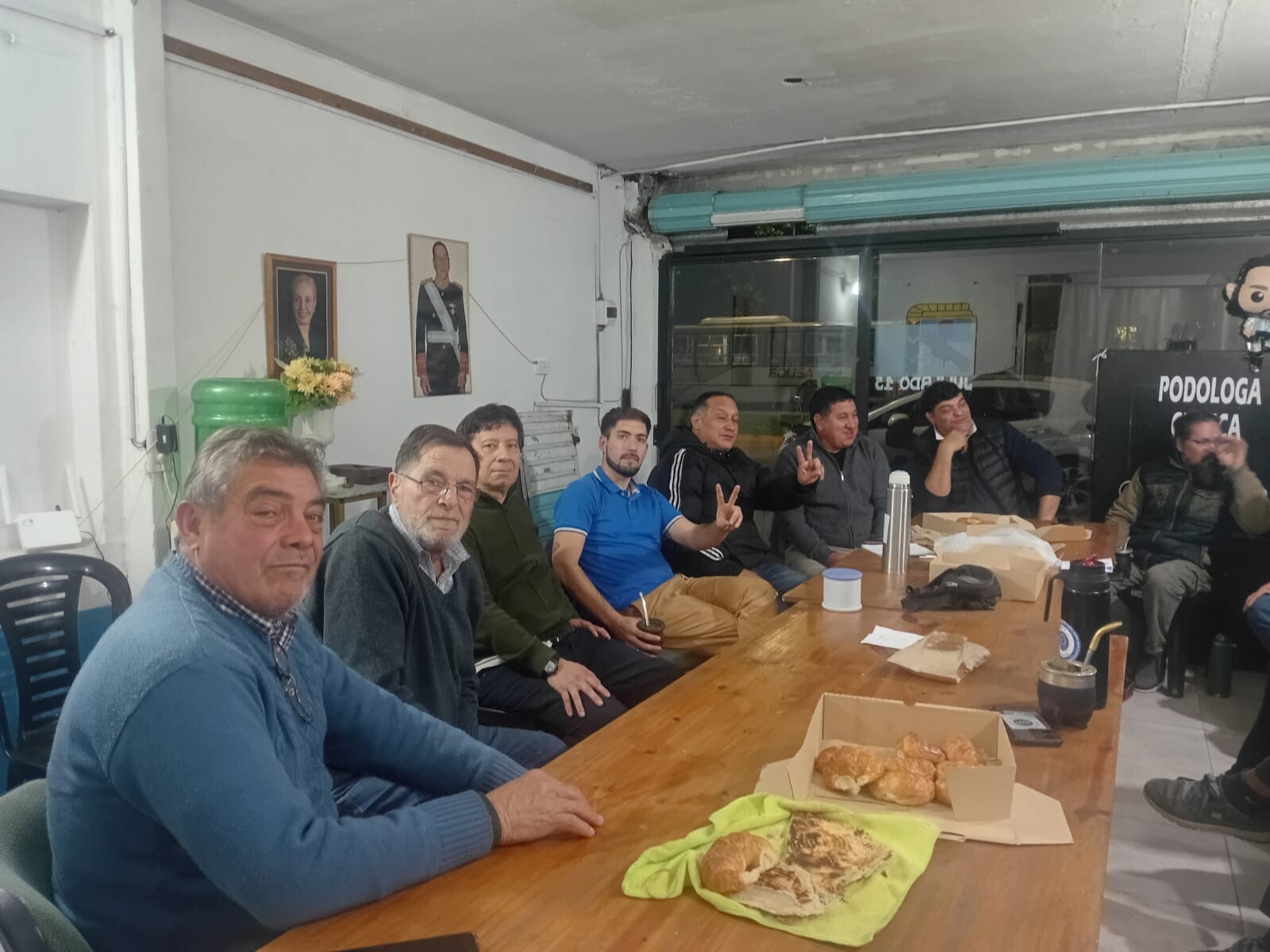 Fortalecimiento institucional: Referentes sindicales se reunieron con Eduardo Fabiani para articular una agenda común en Almirante Brown