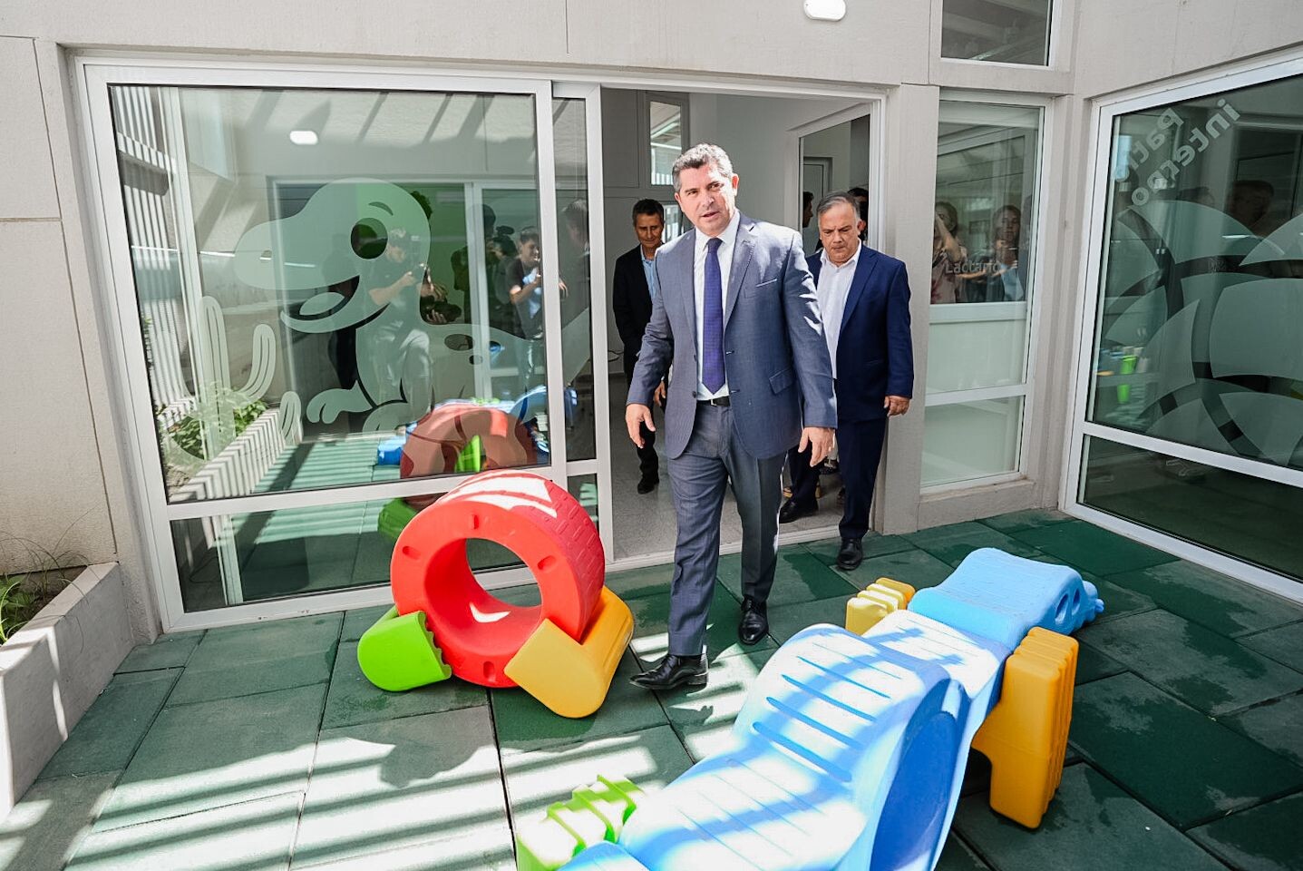 1000444814.jpg Orrego inauguró el nuevo Centro de Desarrollo Infantil de Chimbas
