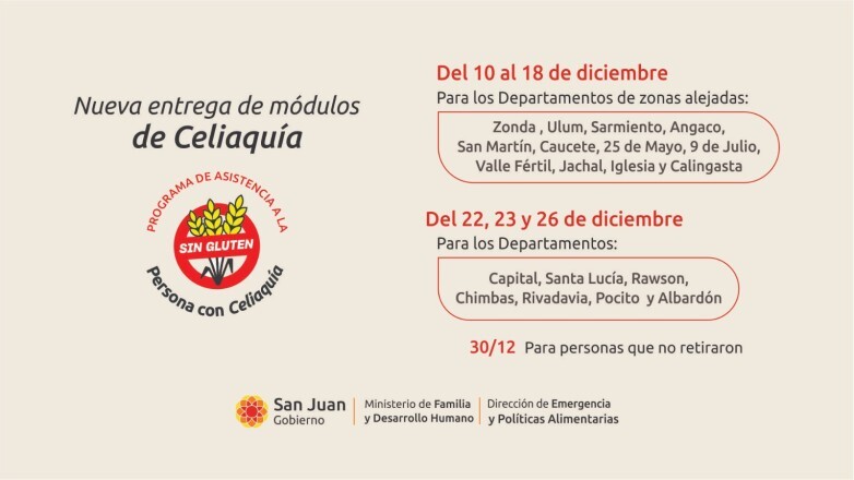 1000482503.jpg Comenzó la entrega de módulos para celíacos del mes de diciembre