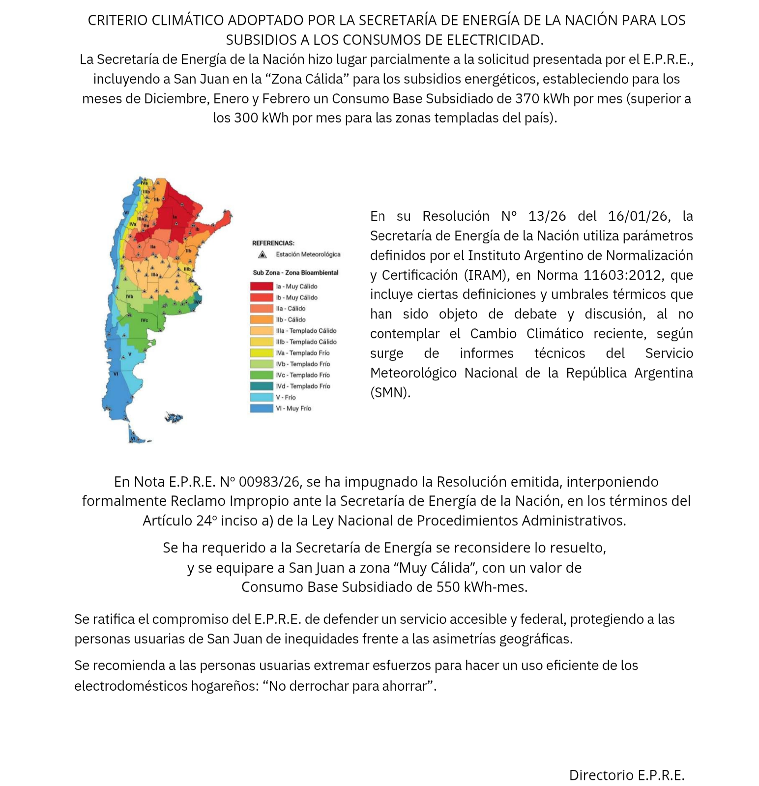 1000546666.png San Juan dentro de la categoría “Zona Cálida”, con un Consumo Base Subsidiado de 370 kWh mensuales