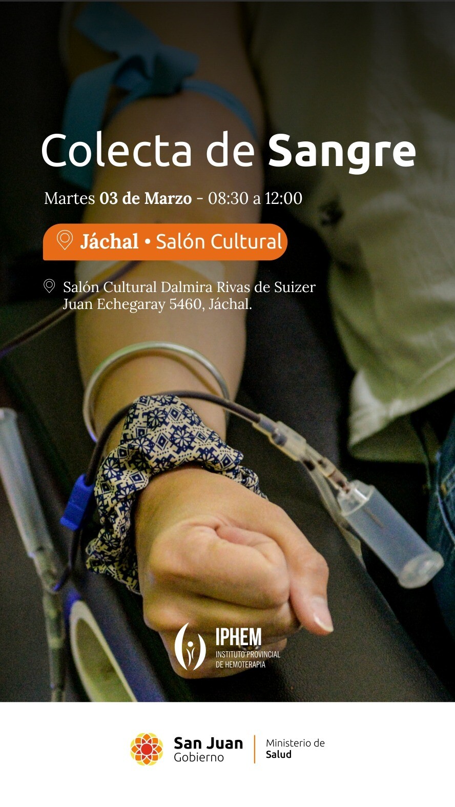 1000608827.jpg Importante; Salud impulsa colectas de sangre en marzo en toda la provincia