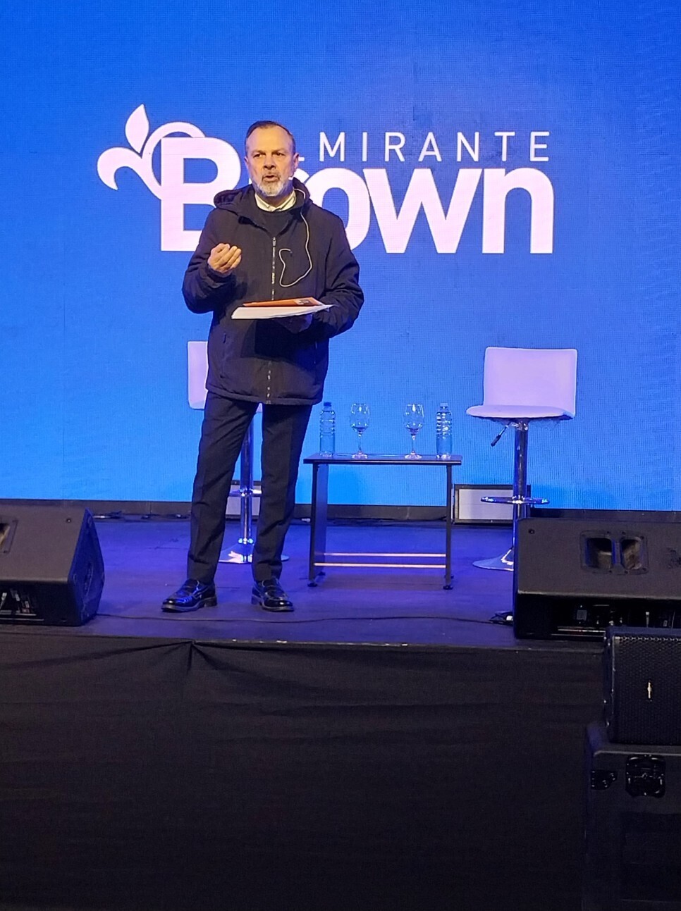 Gustavo «Gato» Sylvestre y Cecilia Rossetto encabezaron una emotiva e intensa jornada en la 10° Feria Internacional del Libro de Almirante Brown