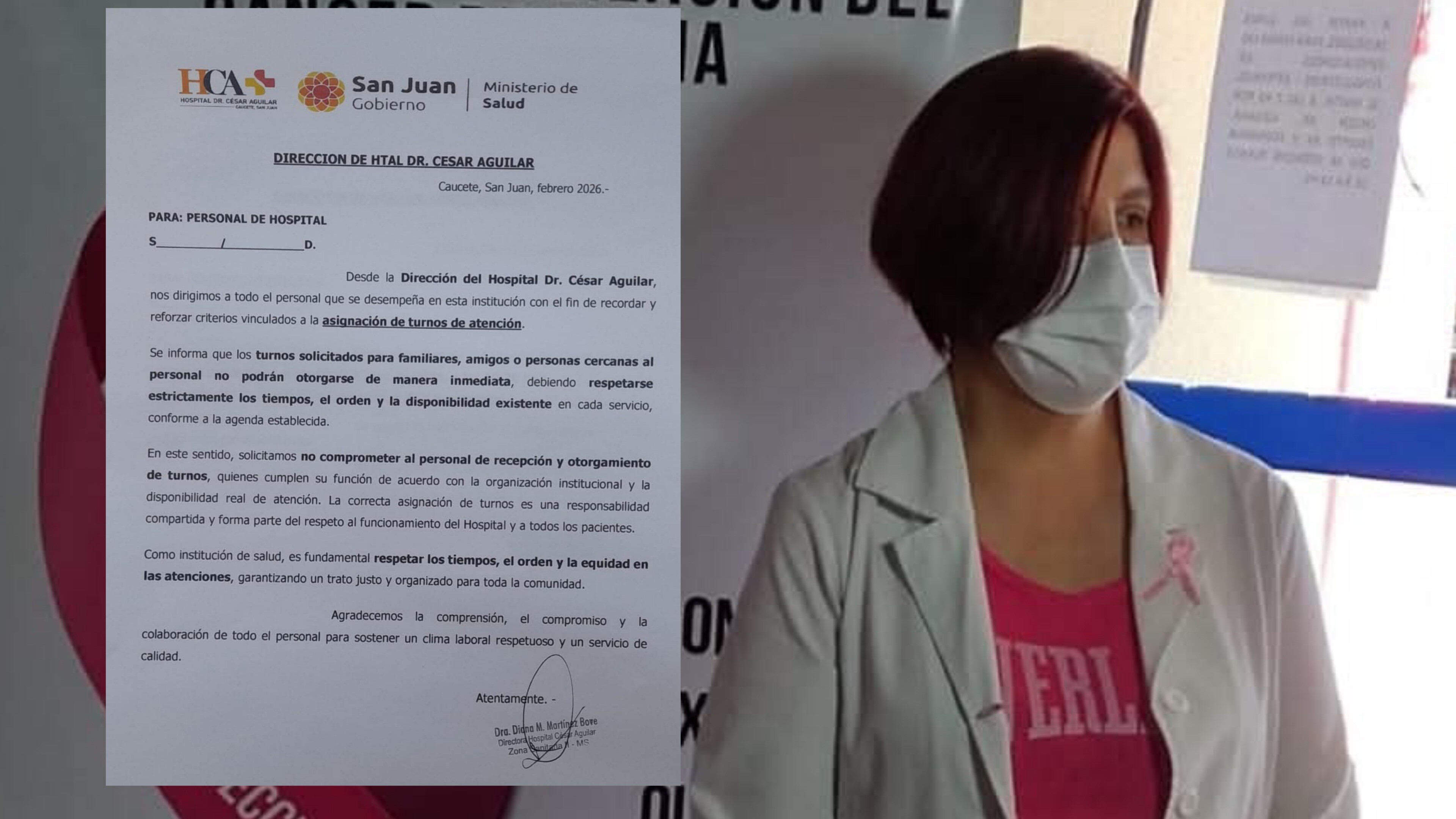 1000623750.jpg Caucete; Hospital César Aguilar llamado de atención al personal una vez más