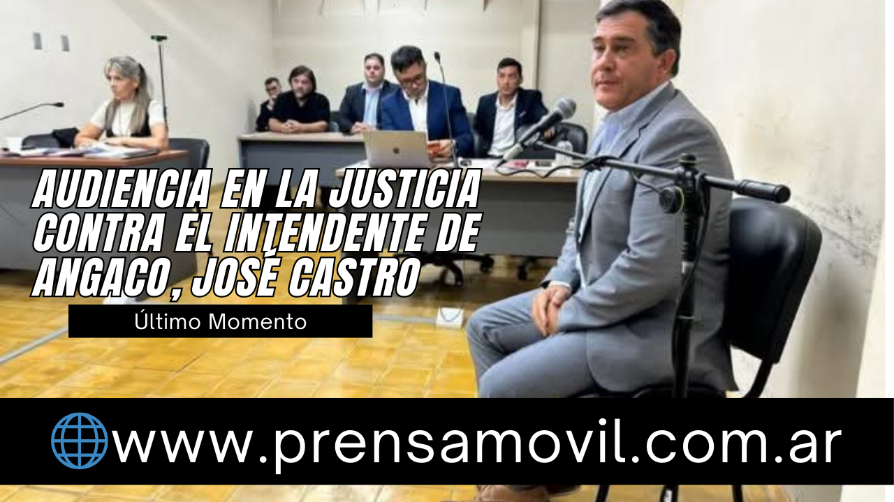 1000631675.png Último Momento; Audiencia en la Justicia contra el intendente de Angaco, José Castro