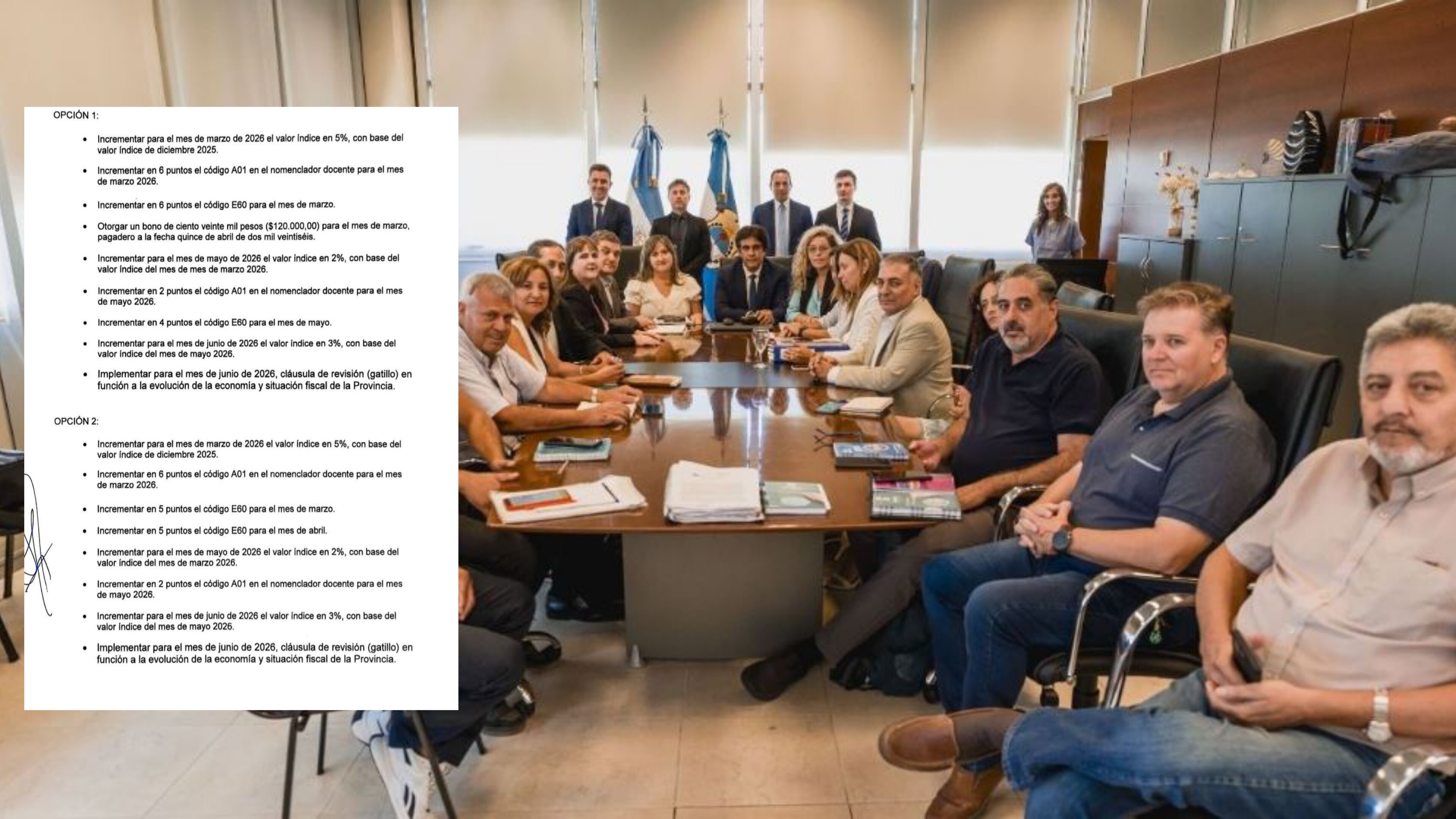 1000645894.jpg Último Momento Paritaria docente: el Gobierno realizó una nueva propuesta salarial superadora